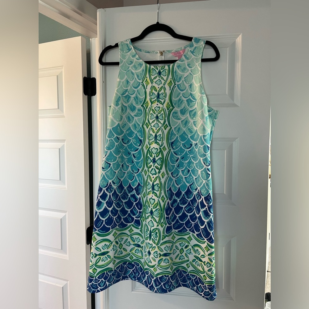 Lilly Pulitzer Scuba Shift Dress - Large